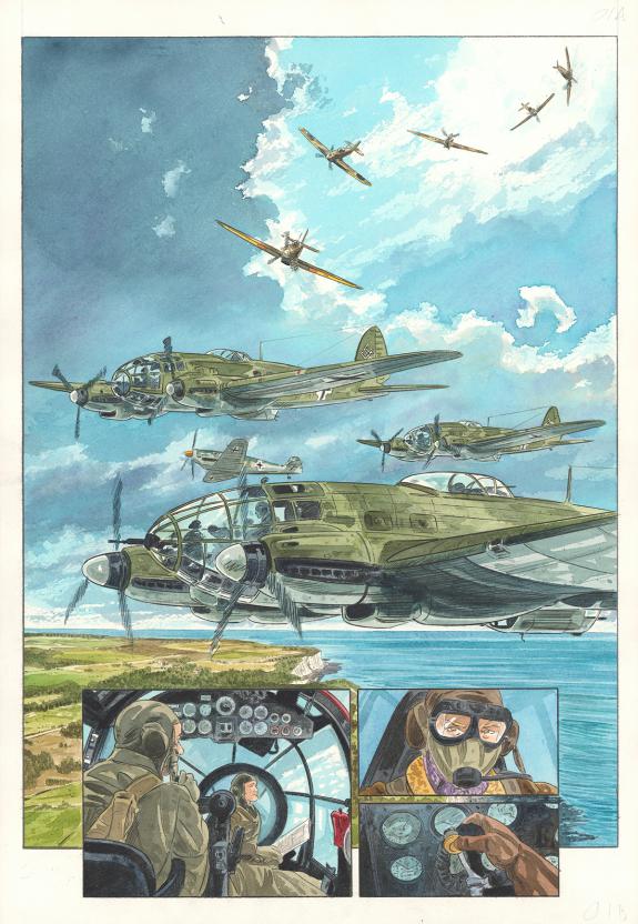 Warnauts et Raives - Ciel d'orages, London burning, Planche 