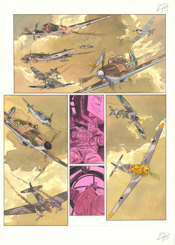 Warnauts et Raives - Ciel d'orages, London burning, Planche 