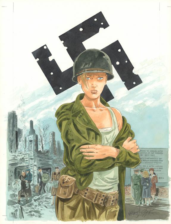 Warnauts et Raives - L'Innocente, Couverture originale, couv