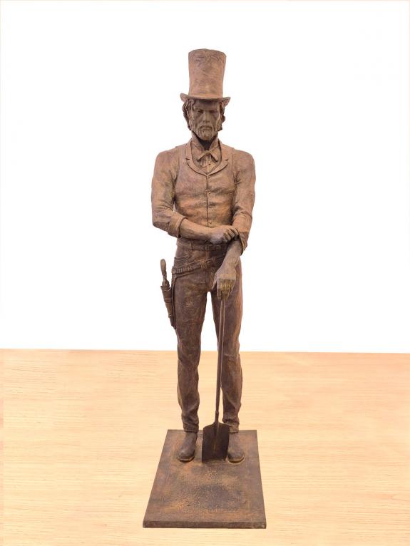 Christophe Charbonnel - Undertaker, Sculpture en pied de Jon