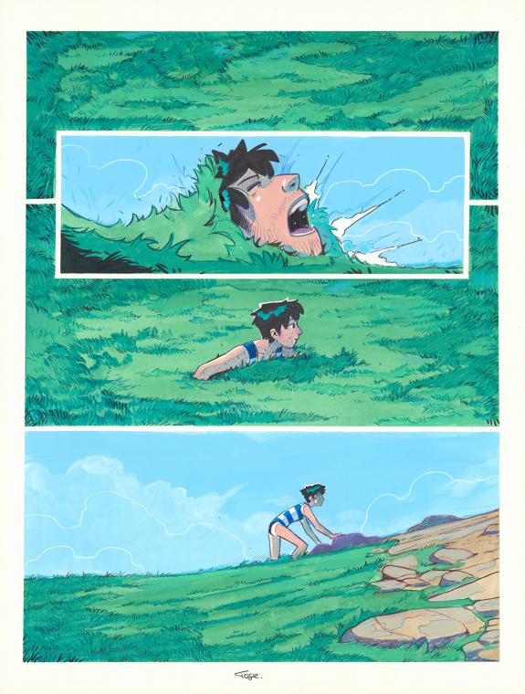 Davide Tosello - Maison Croa Croa, Planche originale n&deg;163