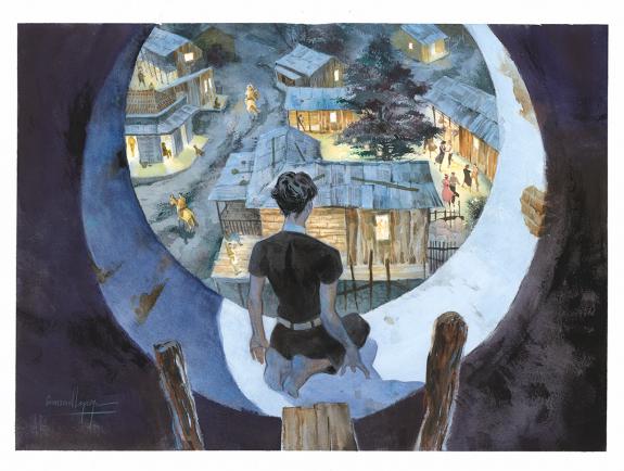 Emmanuel Lepage - Muchacho, Illustration originale 