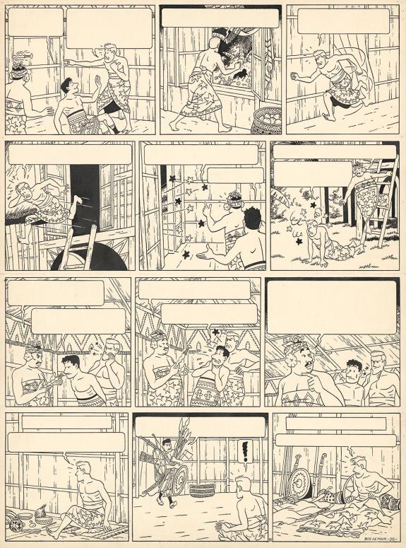 Bob De Moor - Barelli, Mr Barelli &agrave; Nusa Penida - Tome 1, Pl
