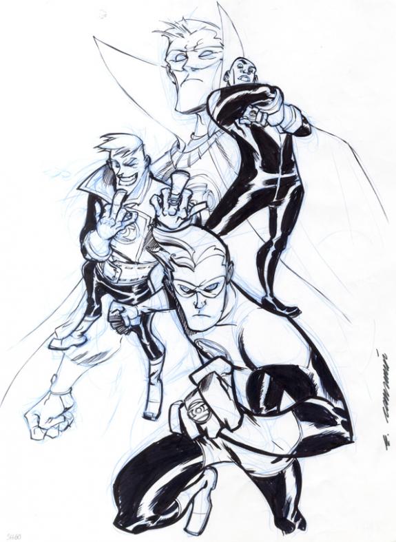 Eric Canete - Green Lantern Corps