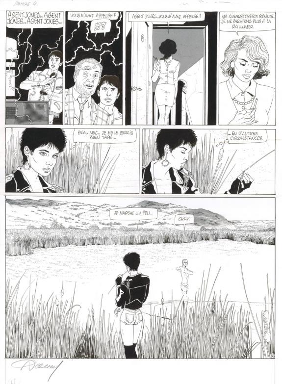 Renaud - Santiag, De l'autre côté du Rio , Planche originale