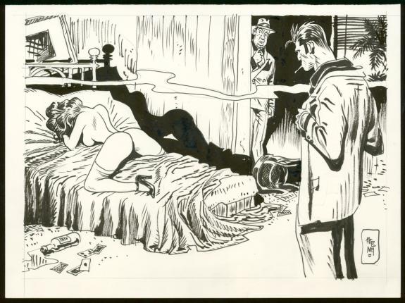 Jordi Bernet - Illustration originale