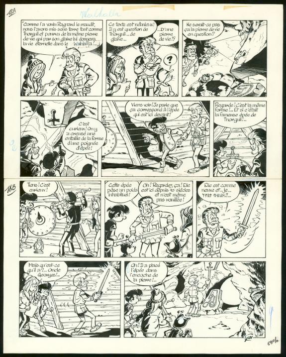 Gos / Walt - Le Scrameustache, La saga de Thorgull, Planche 