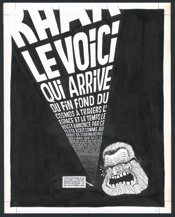 Marcel Gotlib - Rh&acirc;&acirc; Lovely, Tome 3, Planche originale n&deg;01 