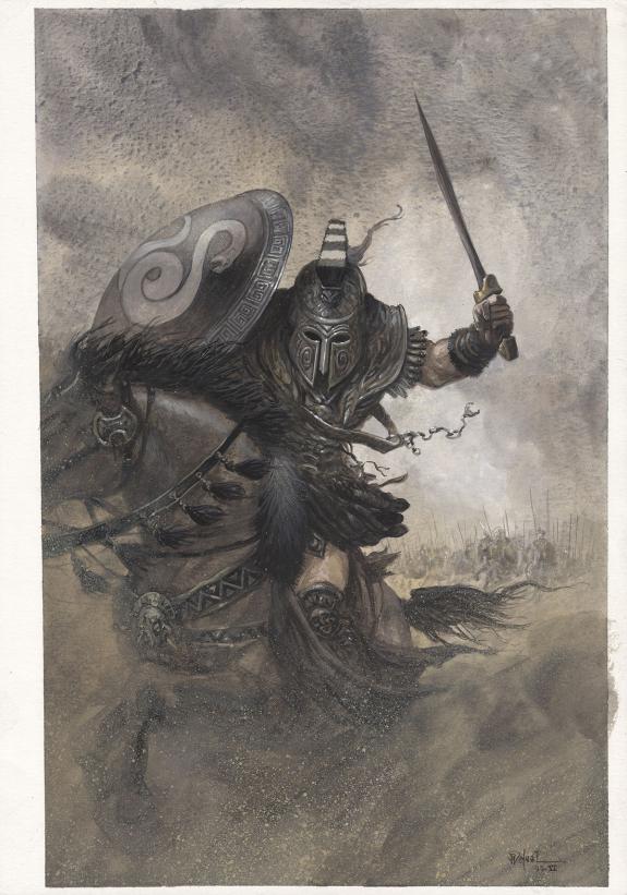 Julien Delval - Couverture originale du roman Le Prince Noir