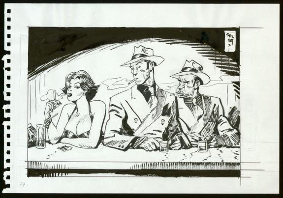 Jordi Bernet - Illustration originale