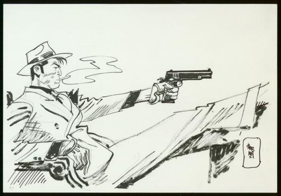 Jordi Bernet - Illustration originale