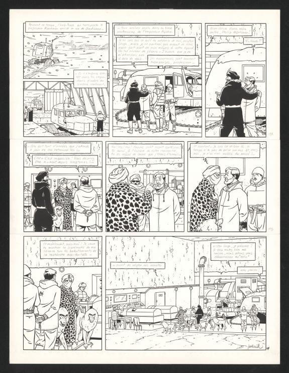 Andr&eacute; Juillard - Blake et Mortimer, Les Sarcophages du 6e co
