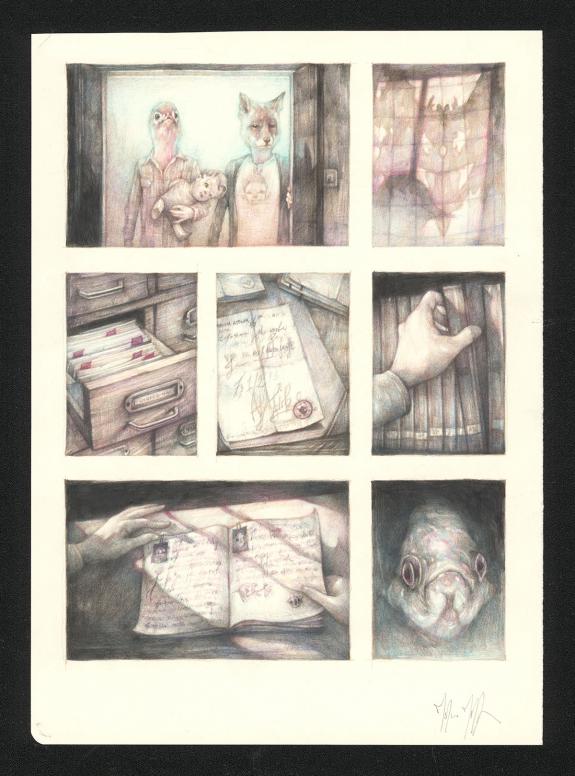 Marco Mazzoni - Planche originale