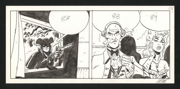 Lele Vianello - Dick Turpin, Strip original n°51