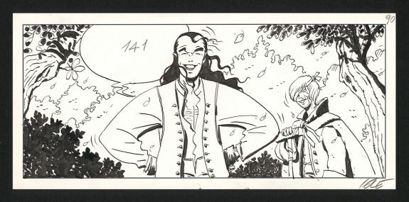 Lele Vianello - Dick Turpin, Strip original n°90