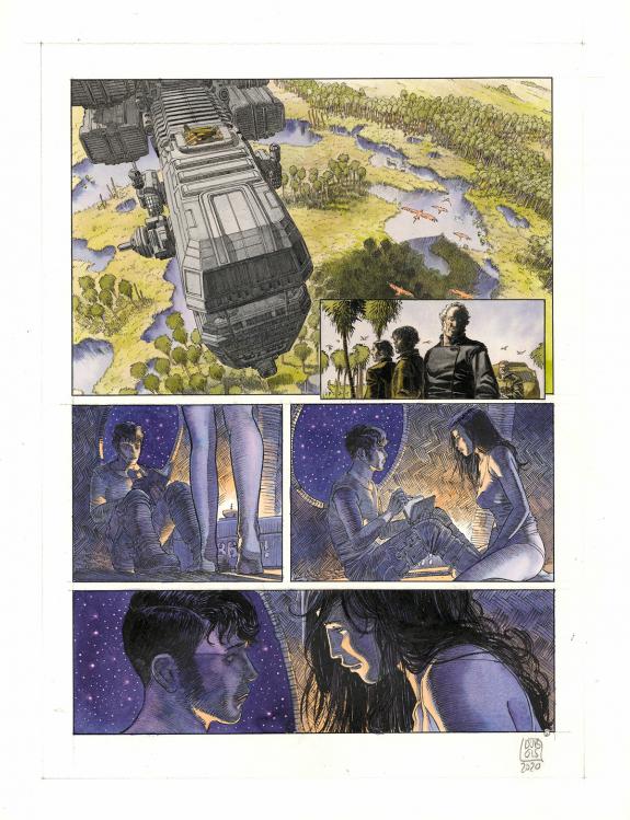 Christophe Dubois - TERRE, Le Vieux Monde, Planche originale