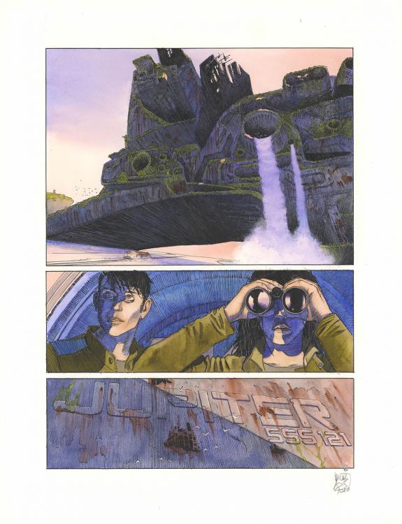 Christophe Dubois - TERRE, Le Vieux Monde, Planche originale