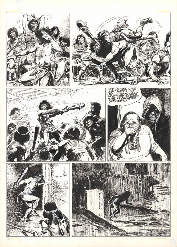 Grzegorz Rosinski - Thorgal, La Cité du Dieu perdu, Planche 