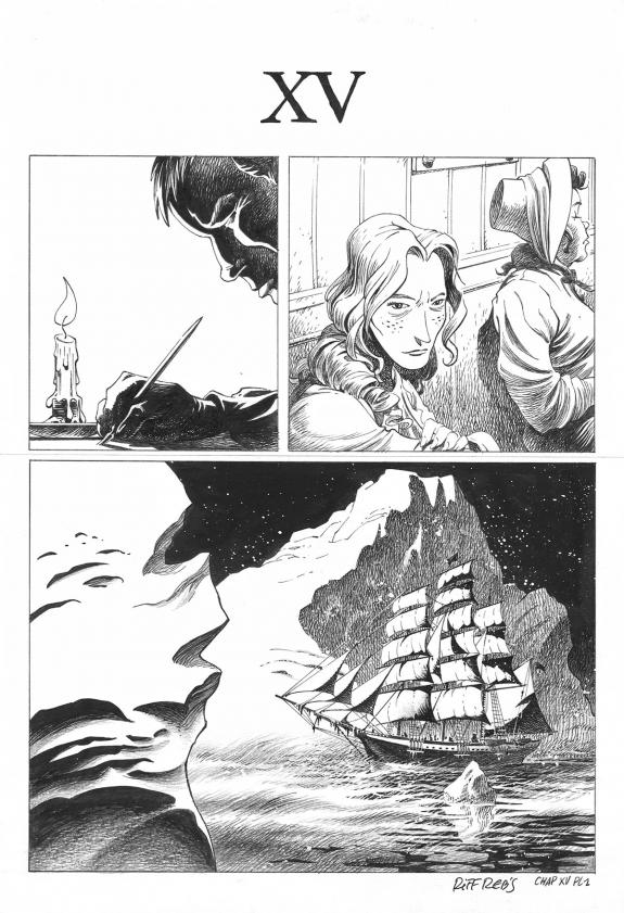 Riff Reb's - Le Vagabond des Etoiles , Tome 2, Planche origi