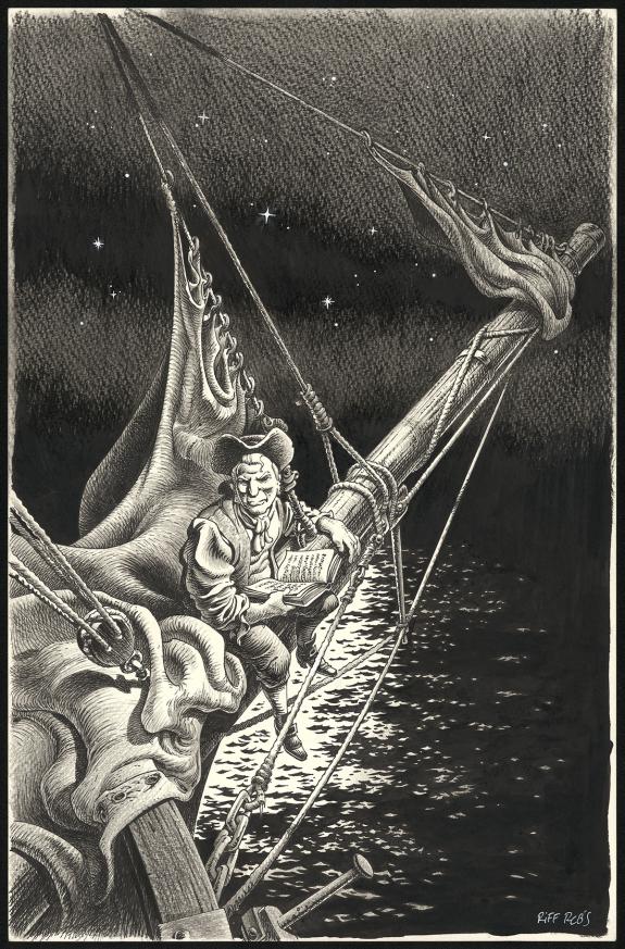 Riff Reb's - Illustration originale r&eacute;alis&eacute;e pour l'affiche 