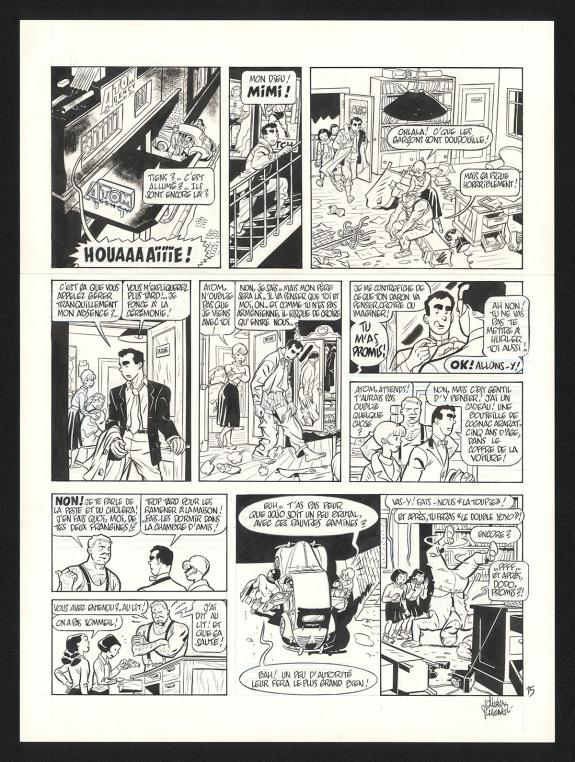 Olivier Schwartz - Atom Agency, Petit hanneton, Planche orig