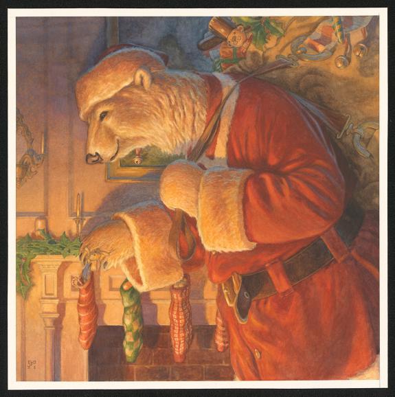 Christopher Dunn - The Night before Christmas Book , Illustr