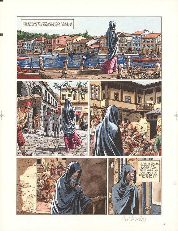 Ana Miralles - Djinn, La Favorite, Planche originale n°43 ac