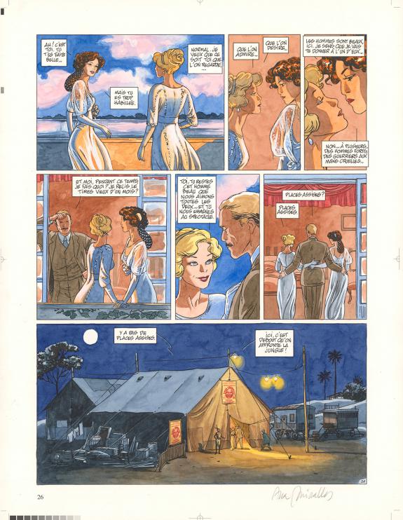Ana Miralles - Djinn, Africa, Planche originale n°24