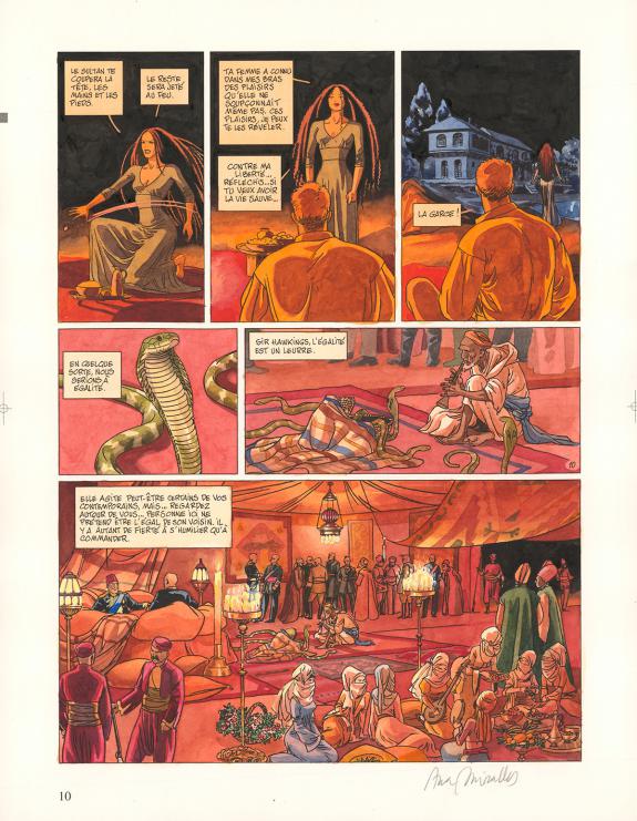 Ana Miralles - Djinn, Le Tatouage, Planche originale n°10