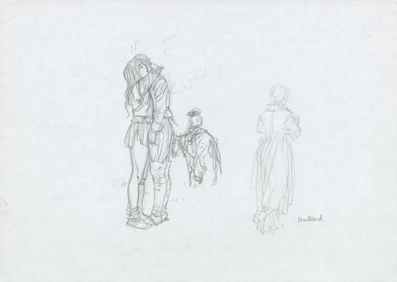 Andr&eacute; Juillard - Les 7 Vies de l'&Eacute;pervier, Illustration orig