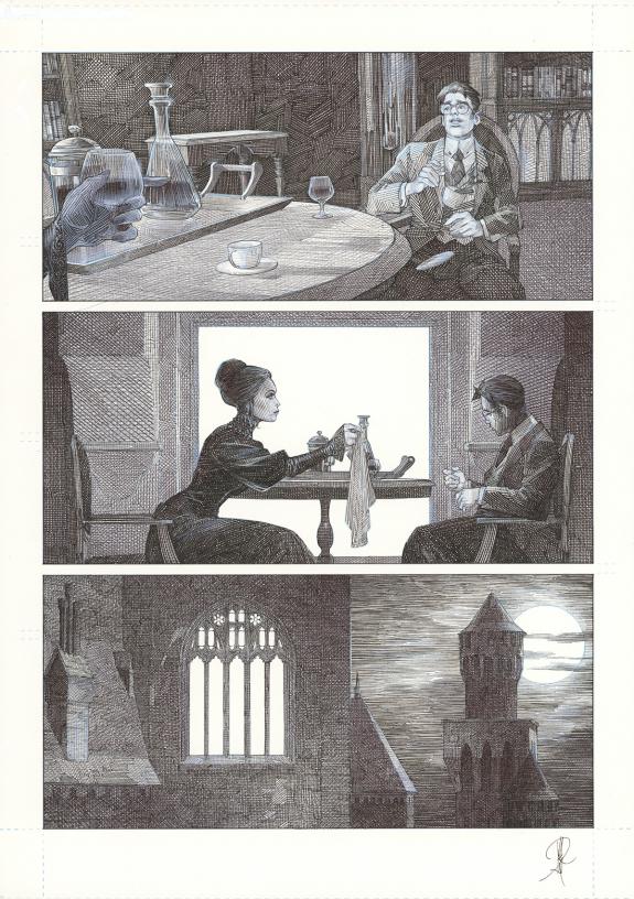 Alberto Varanda - La Mort vivante, Planche originale n°27
