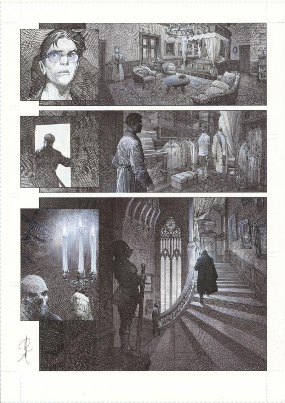 Alberto Varanda - La Mort vivante, Planche originale n°20