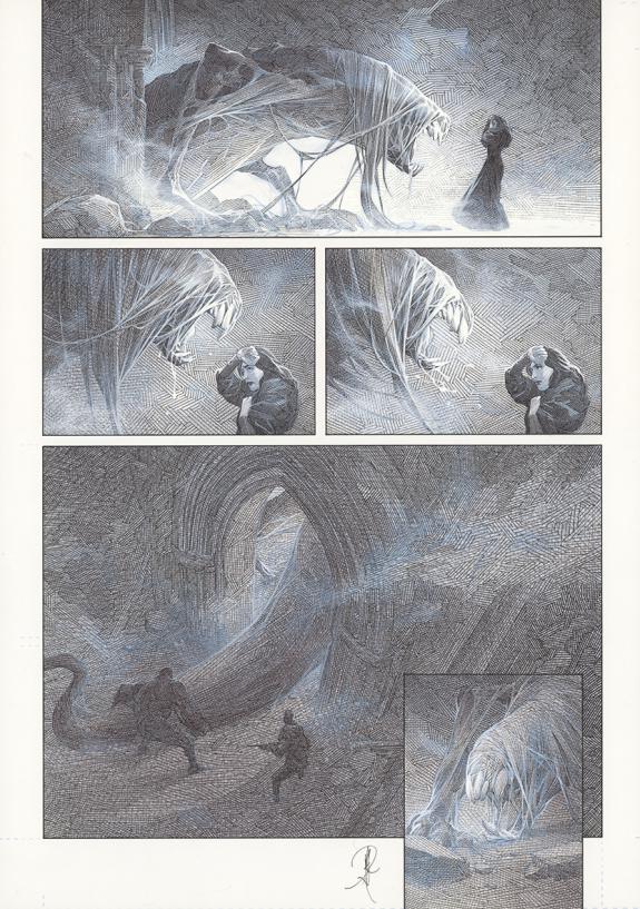 Alberto Varanda - La Mort vivante, Planche originale n°54