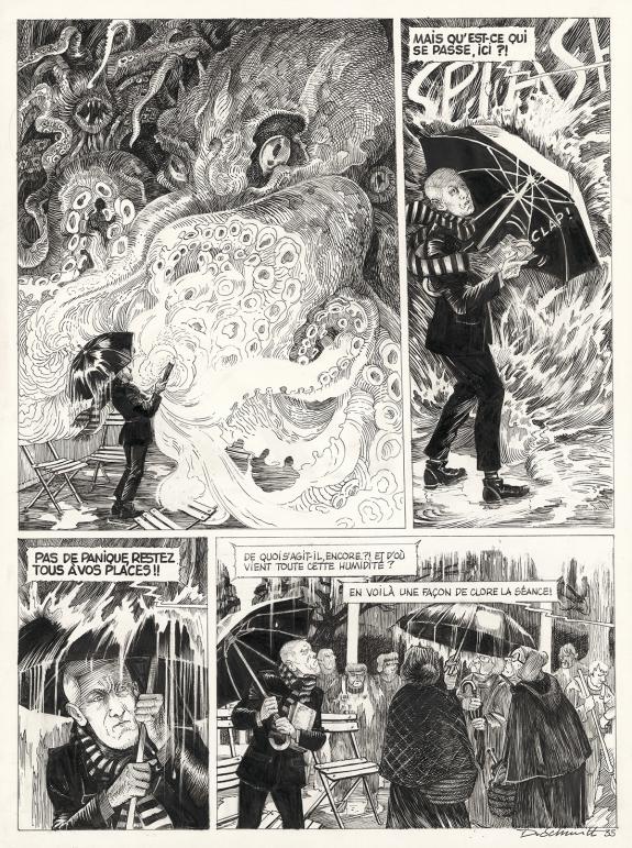 Daria Schmitt - Le Bestiaire du crépuscule, Planche original