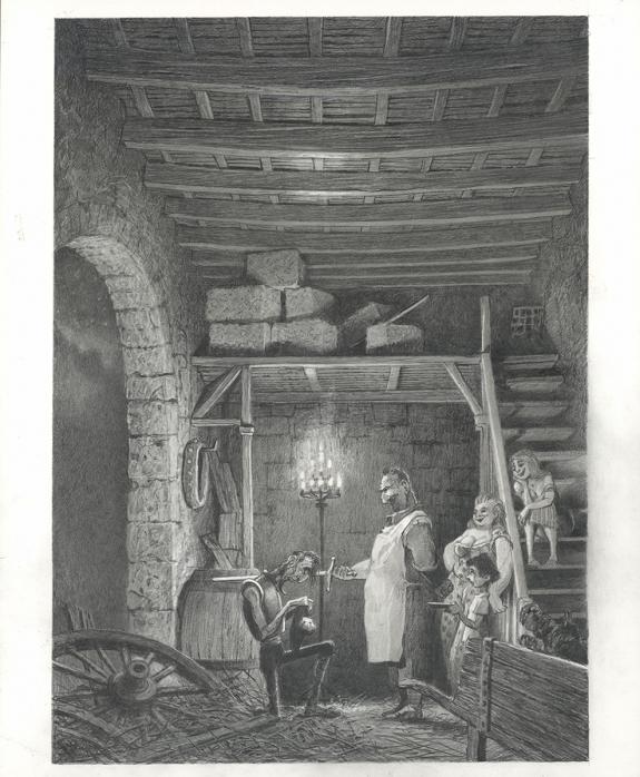 Paul & Ga&euml;tan Brizzi - Don Quichotte de la Manche, Planche o