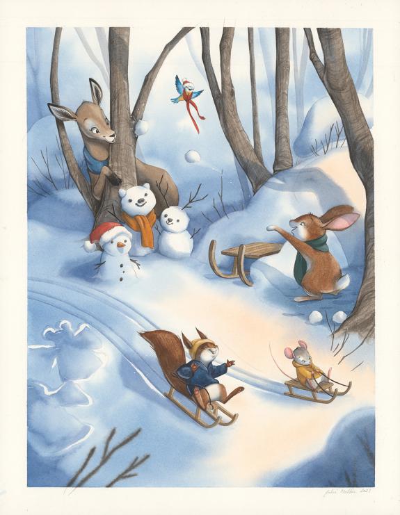 Julie Mellan - Les merveilleuses histoires de grand-p&egrave;re au 