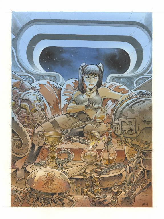 Grun - Space Relic Hunters, L'Antre de Xia
Illustration orig