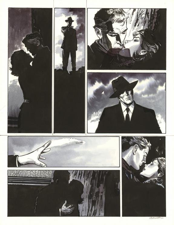 Bernard Vrancken - Les Enfants du ciel, Planche originale n&deg;