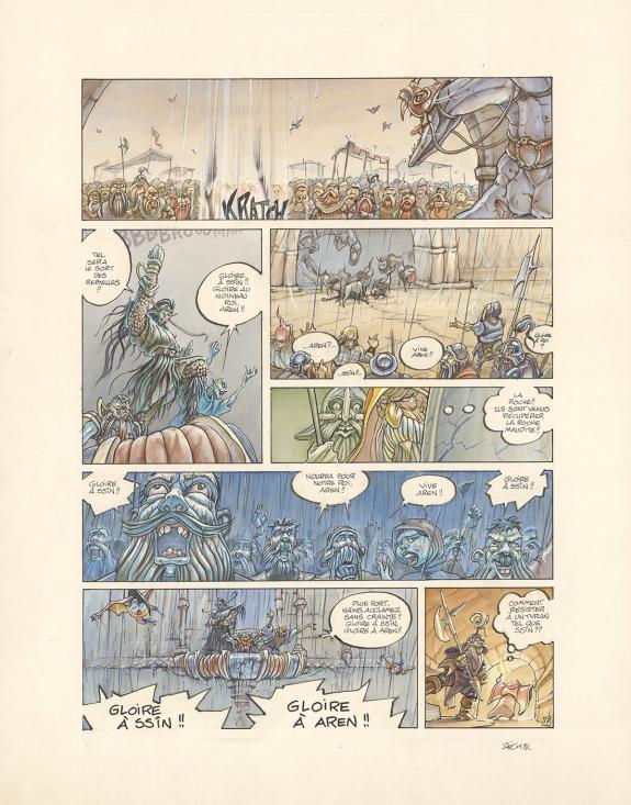 Thierry S&eacute;gur - L&eacute;gendes des Contr&eacute;es oubli&eacute;es, Le sang des 