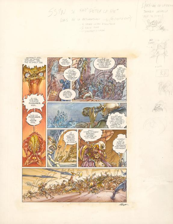 Thierry S&eacute;gur - L&eacute;gendes des Contr&eacute;es oubli&eacute;es, Le sang des 