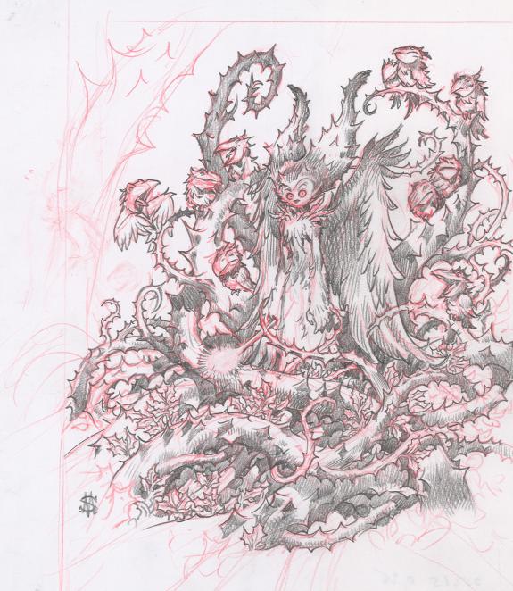 Stan Manoukian - Once Upon a Time, Illustration originale, r