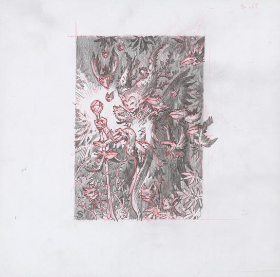 Stan Manoukian - Once Upon a Time, Illustration originale, r