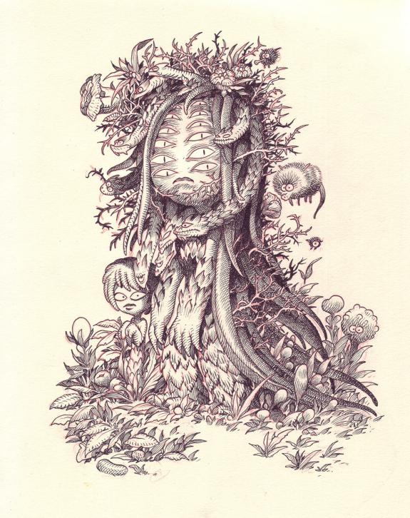 Stan Manoukian - Bêtes à faire peur, Illustration originale,