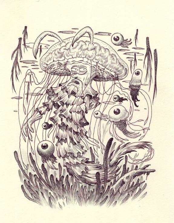 Stan Manoukian - B&ecirc;tes &agrave; faire peur, Illustration originale,