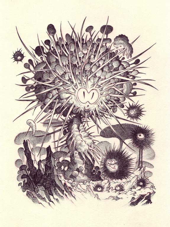 Stan Manoukian - B&ecirc;tes &agrave; faire peur, Illustration originale,