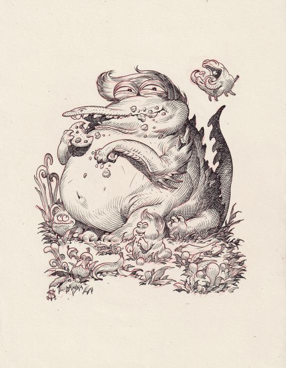 Stan Manoukian - B&ecirc;tes &agrave; faire peur, Illustration originale,