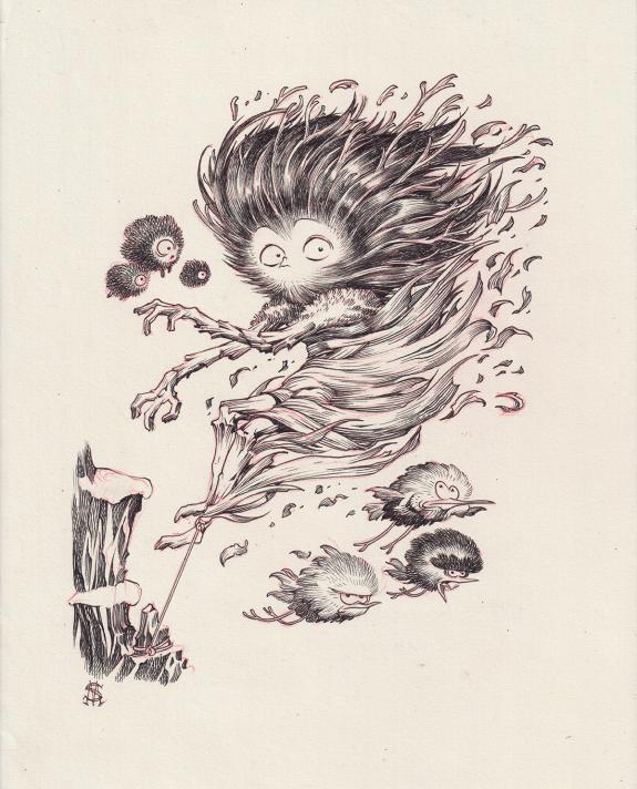 Stan Manoukian - Bêtes à faire peur, Illustration originale,