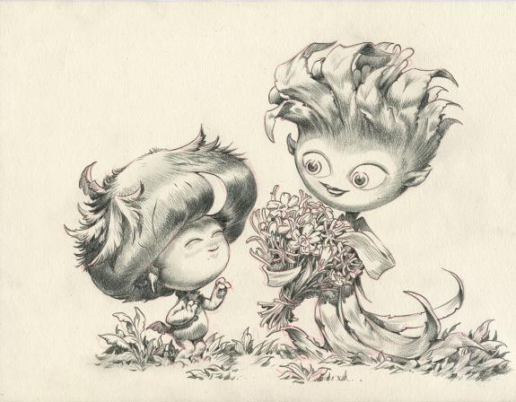 Stan Manoukian - Monstre , Monstre est amoureux , Illustrati