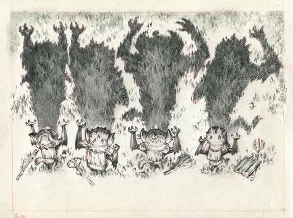 Stan Manoukian - Monstre , Monstre a peur des monstres , Ill