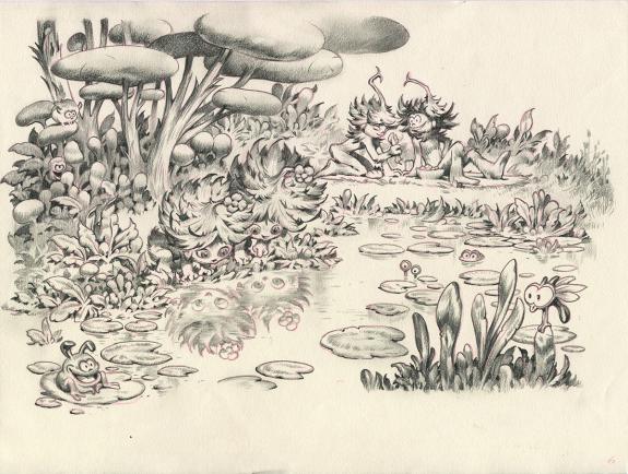 Stan Manoukian - Monstre , Monstre est timide, Illustration 